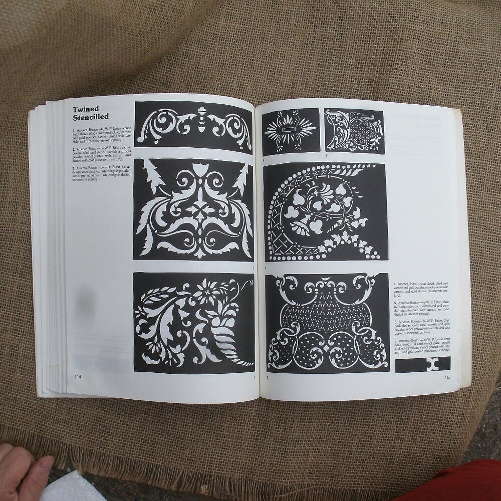 Folk Art Woodcarving 823 Detailed Patterns Book Bridgewater - Picture 12 of 16